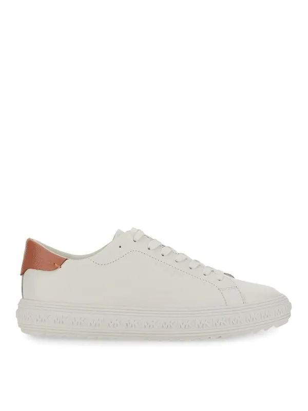 Michael Michael Kors Baskets - Leather - Blanc | 43R4GVFS1L689