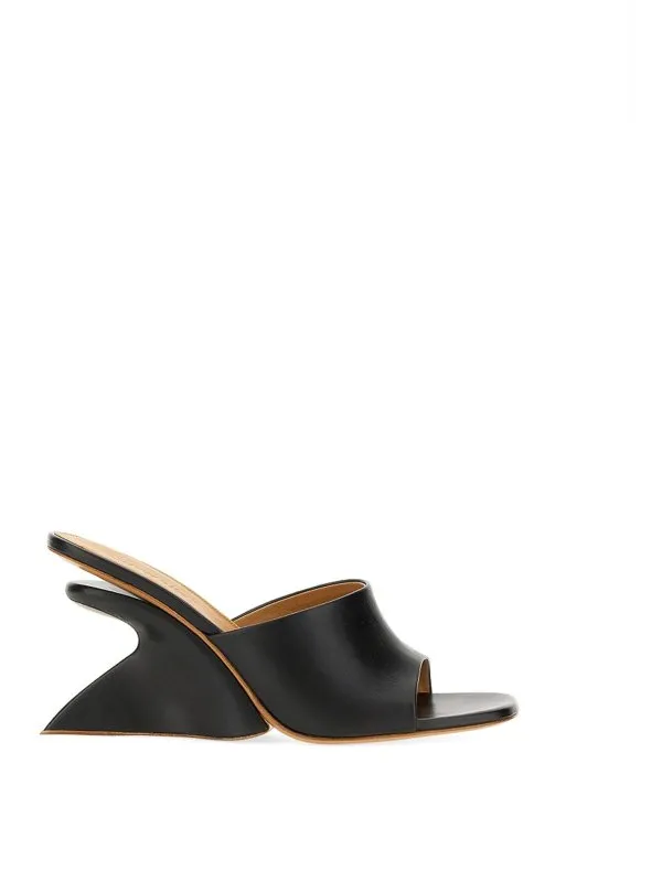 Off-White Mules - Jug - Noir - Femme | OWIJ042S24LEA0011010