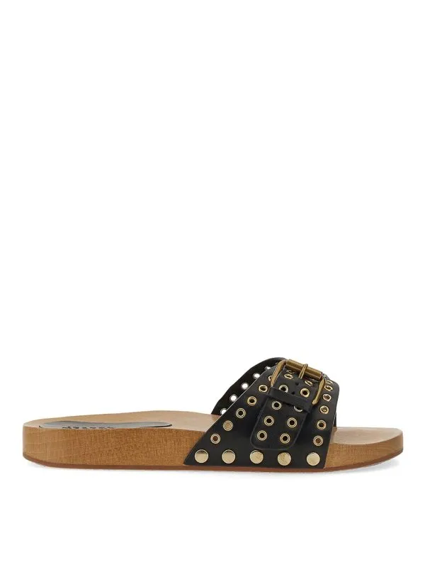 Isabel Marant Sandales - Jaso - Noir - Femme | SO0003A1C67S01BK