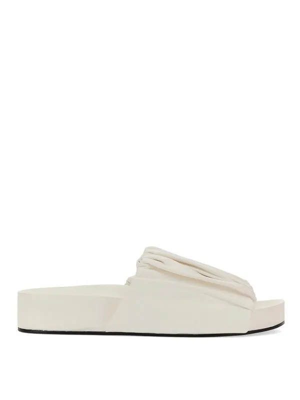 Jil Sander Sandales - Blanc - Blanc - Femme | J15WP0065P5057100