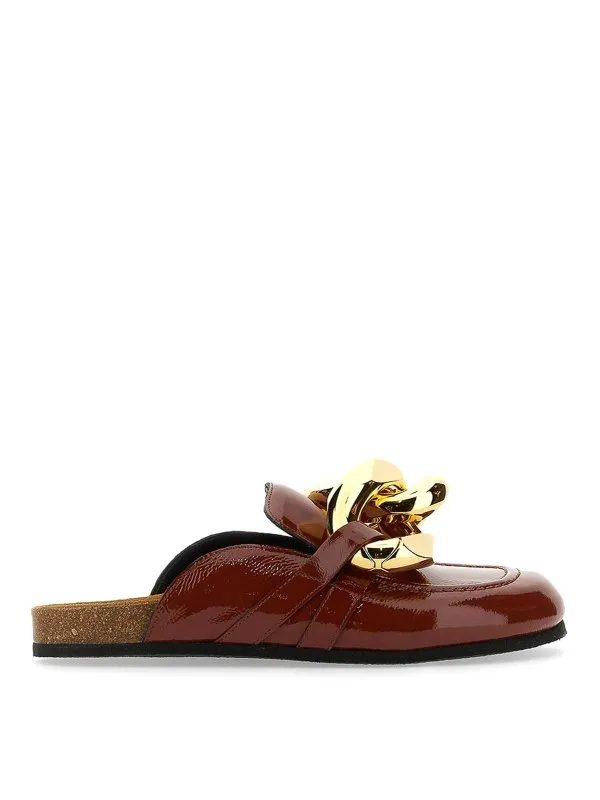 J.W. Anderson Mules - Marron - Marron - Femme | AN35004A17012514