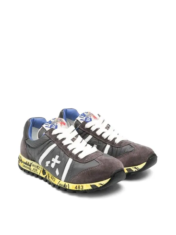 Premiata Baskets - Gris - Gris - Fille | LUCYK1813 | thebs.com