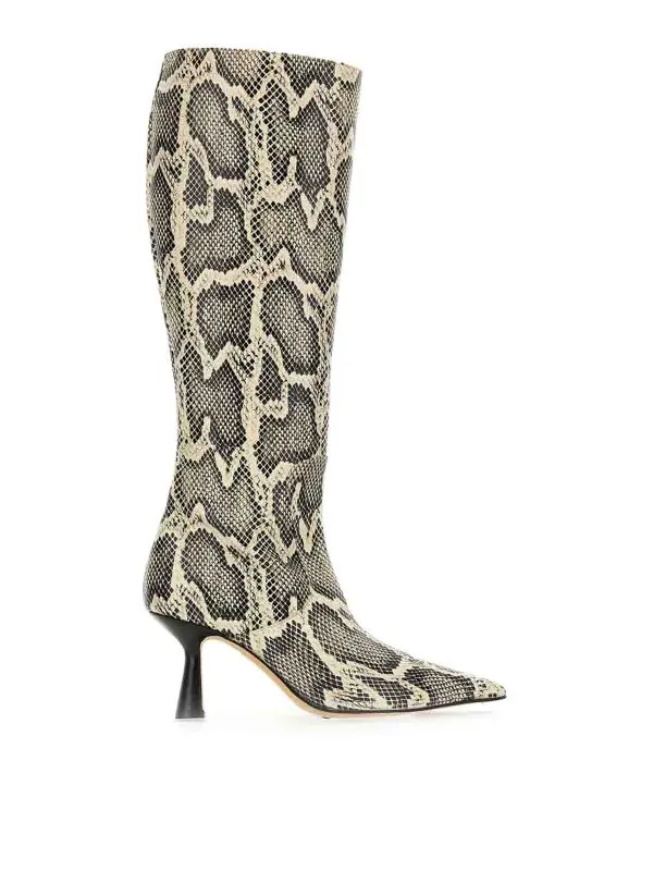 Aeyde Bottes - Esme - Imprimé Animal - Femme | ESMECREAMY