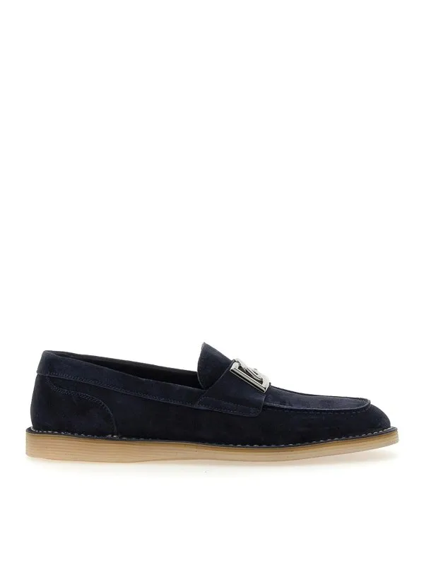 Dolce & Gabbana Mocassins - Bleu - Bleu - Homme | A50601AS70786115