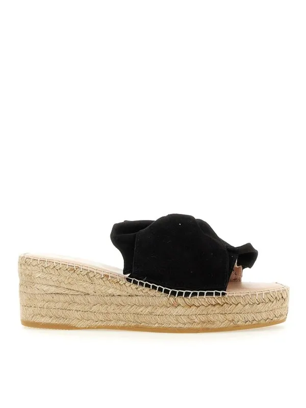 Manebi Sandales - Noir - Noir - Femme | K10WKSOFTSUEDEBLACK