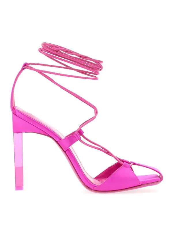 The Attico Sandales Adele - Fuchsia - Femme | 232WS411V007008