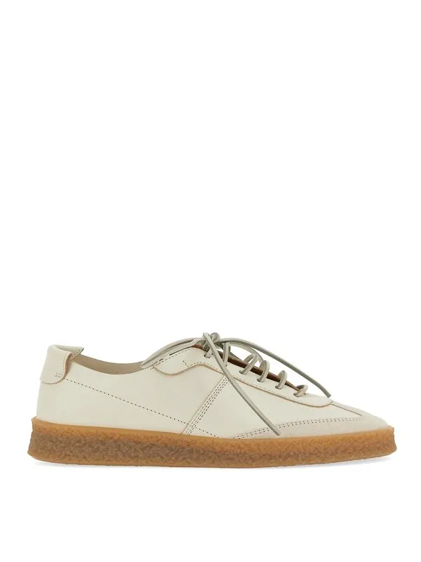 Buttero Baskets - Leather - Blanc - Femme | B10600VARA02