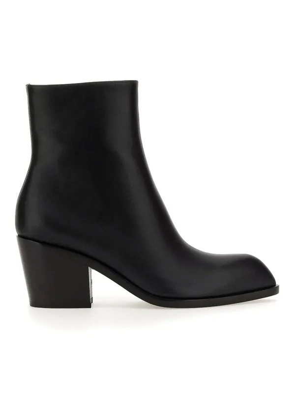 Gianvito Rossi Bottes - Leather - Noir - Femme | G7305160CUOBLACK