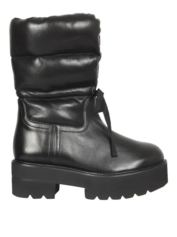 Stuart Weitzman Bottes - Tyler - Noir | TYLERNAPCHIFFCALFNYLONBLACK