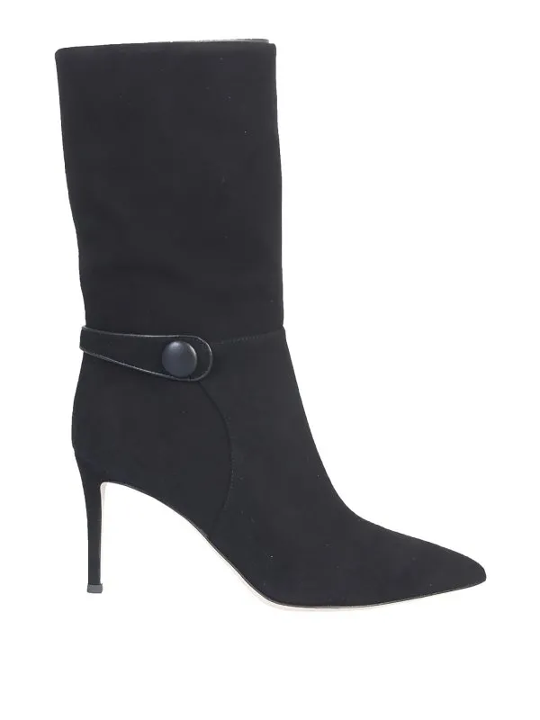 Giuseppe Zanotti Bottes - Suede - Noir - Femme | I970019001