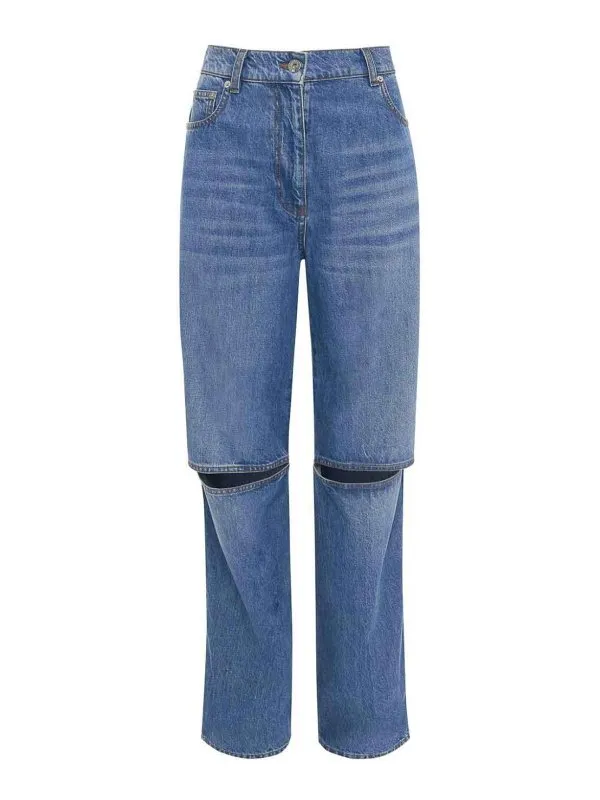 J.W. Anderson Jean Bootcut - Foncé Délavé | DT0046PG1164804