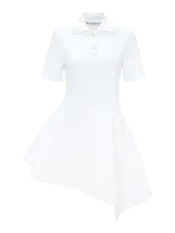 J.W. Anderson Robe Au Genou - Blanc - Blanc | JD0037PG1479001