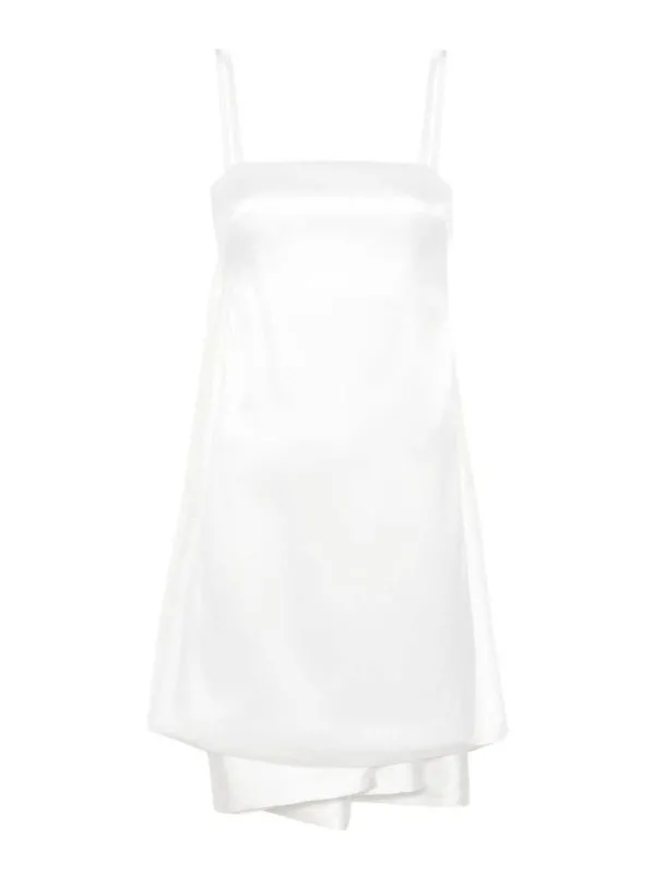 P.A.R.O.S.H. Robe Courte - Blanc - Blanc | D725316PAPAVERO002