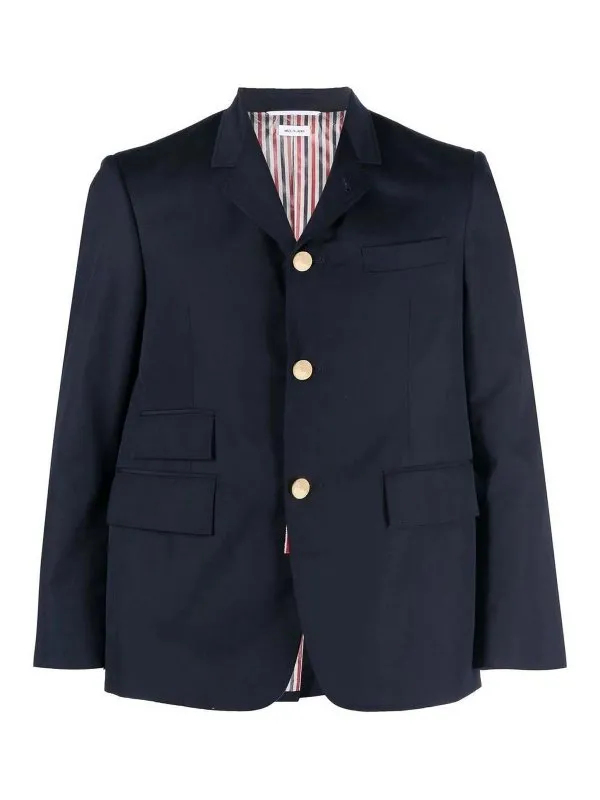 Thom Browne Blazer Couturier - Bleu Foncé | MJC328E04502415