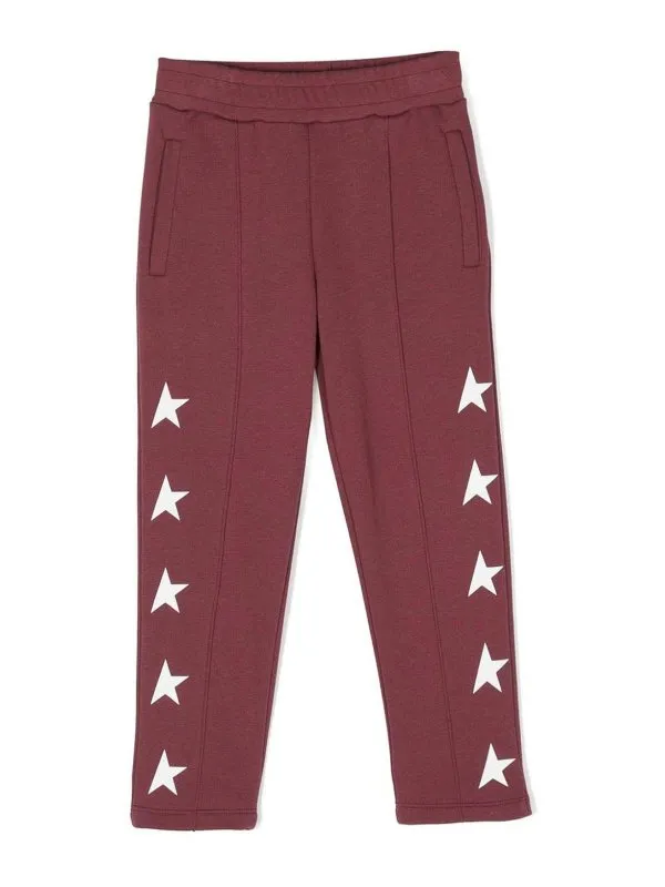 Golden Goose Pantalons De Sport - Rouge | GKP01266P00092240233