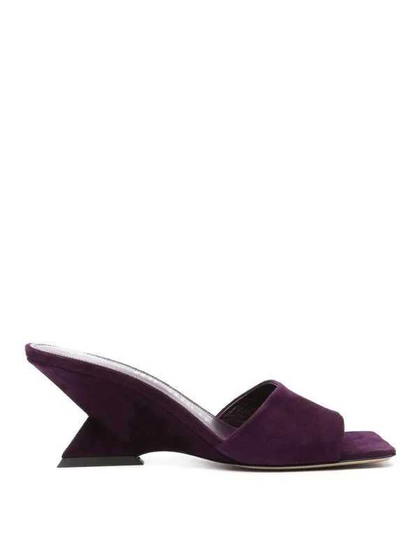 The Attico Mules - Violet - Violet - Femme | 241WS605L007614
