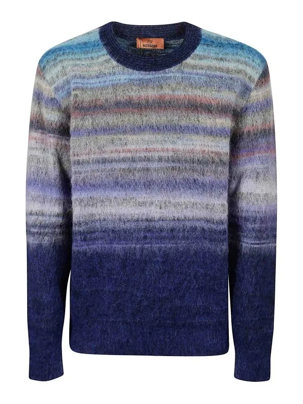 Missoni Pull Col Rond - Multicolore - Homme | US23WN00BK024QSM8YA