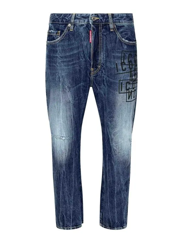 Dsquared2 Jean Bootcut - Bleu - Bleu - Homme | S79LA0072S30309470