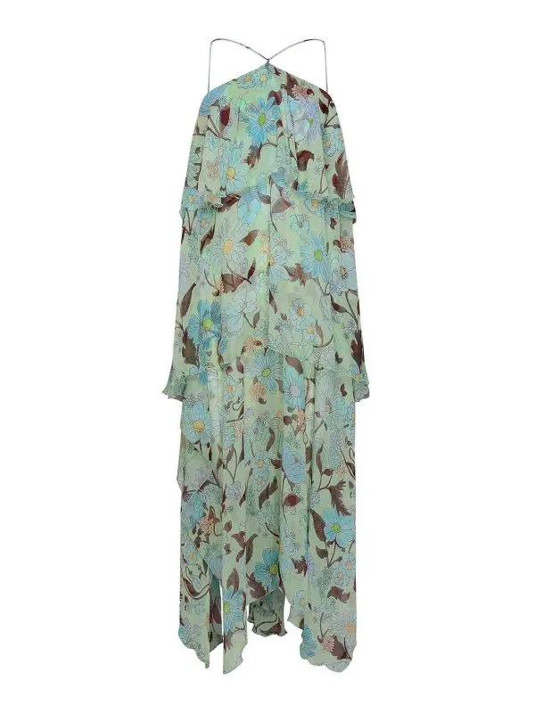Stella Mccartney Maxi Robe - Multicolore - Femme | 6A03403DS2003945