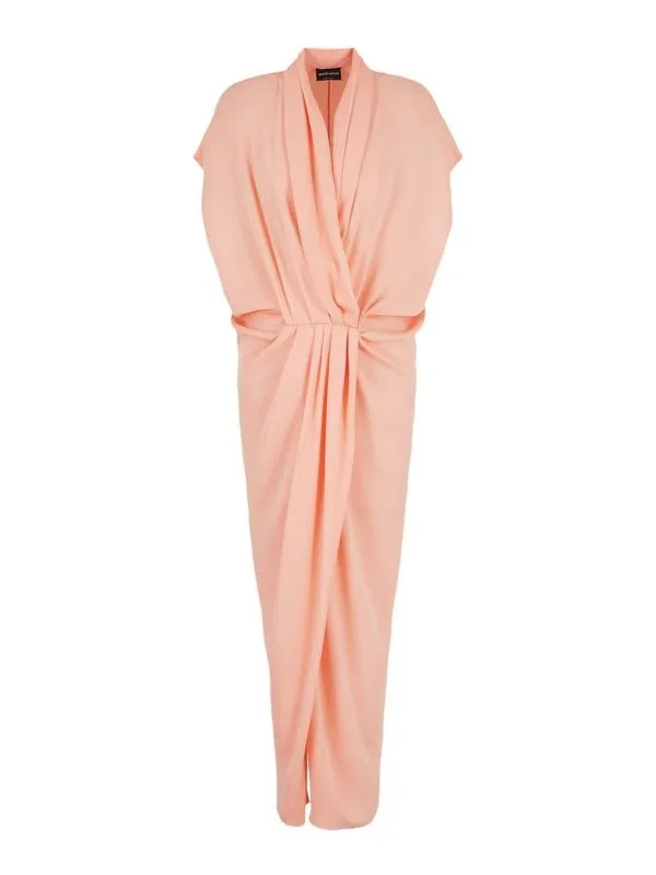 Giorgio Armani Maxi Robe - Orange - Rose | 4SHVA0EMT017SU47W