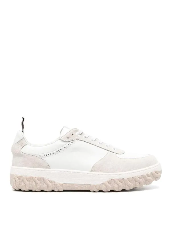 Thom Browne Baskets - Blanc - Blanc - Homme | MFD277A5584107