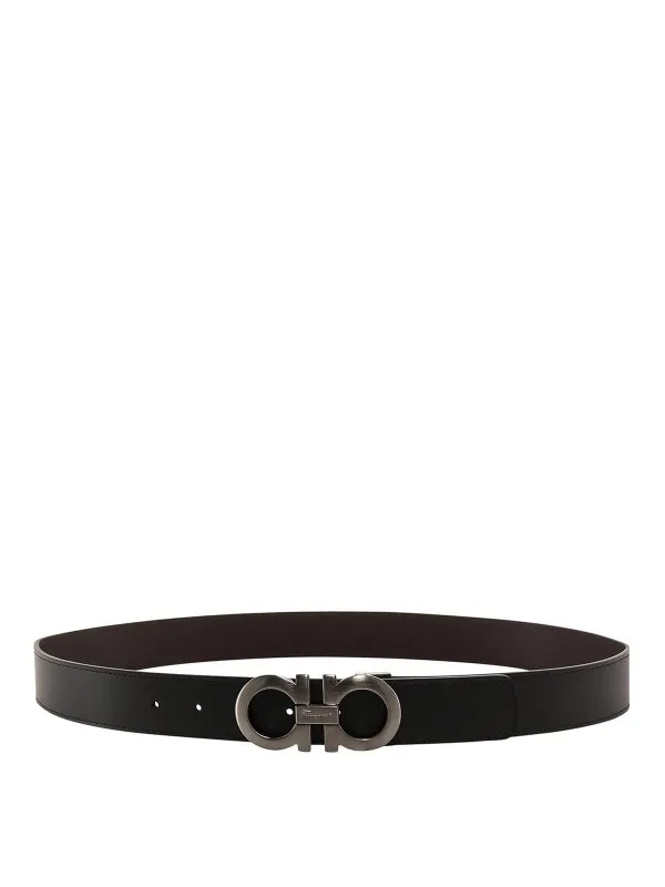 Ferragamo Ceinture - Noir - Noir - Homme | 675542464231NERO