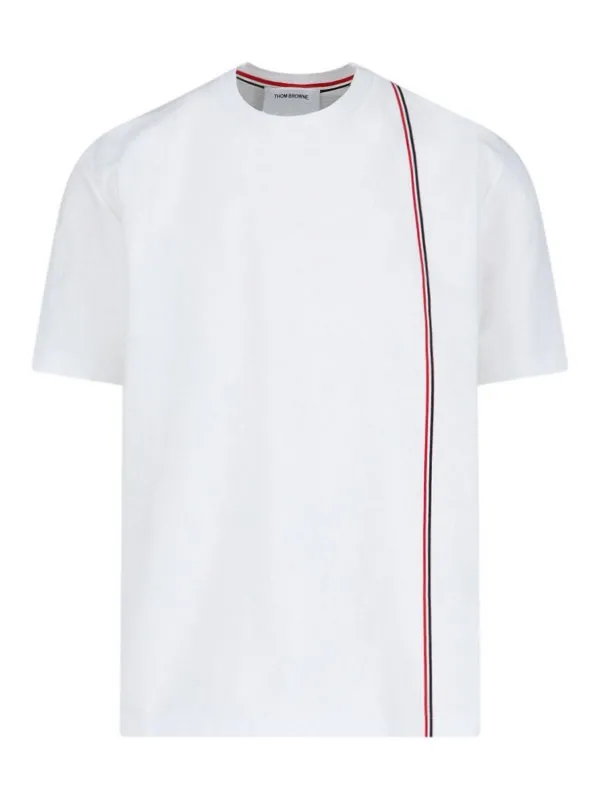 Thom Browne T-Shirt - Blanc - Blanc - Homme | MJS252AJ0138100