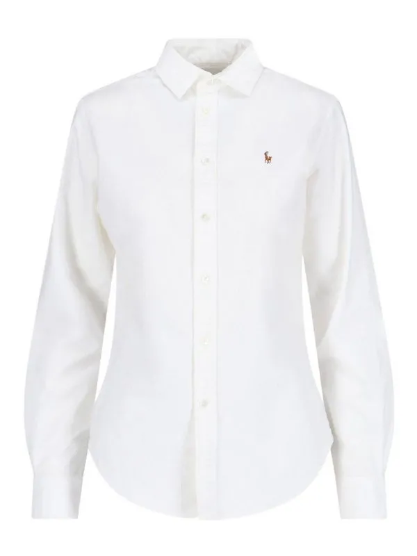 Polo Ralph Lauren Chemise - Blanc - Blanc - Femme | 211891377003