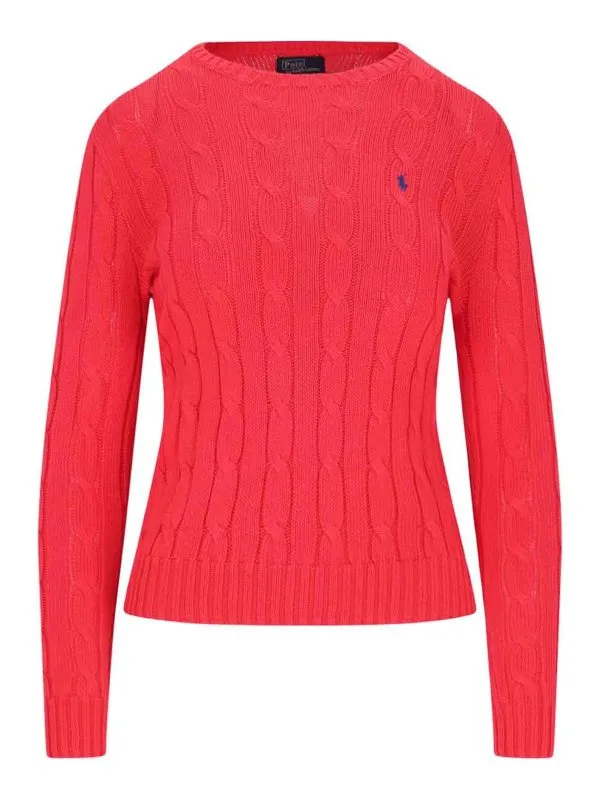 Polo Ralph Lauren Pull Col Rond - Rouge - Rouge | 211891640016