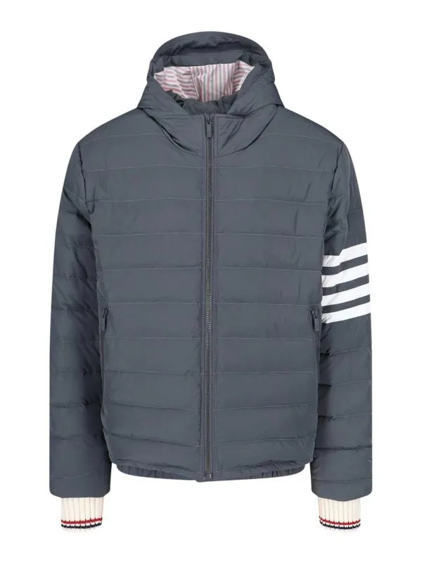 Thom Browne Blouson Rembourré - Gris - Gris | MJD087X07259035