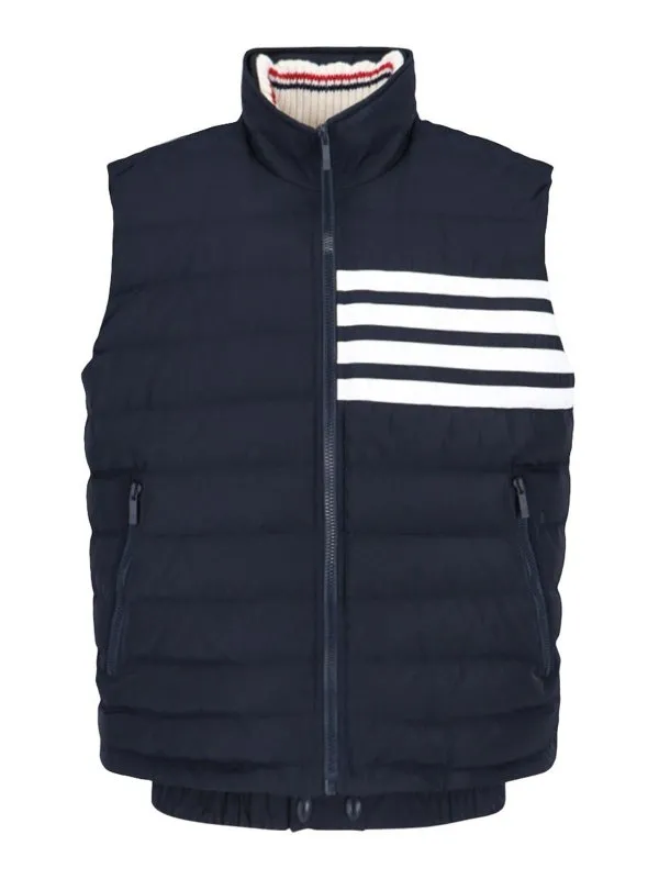 Thom Browne Gilet - Bleu - Bleu - Homme | MVD024X07259415