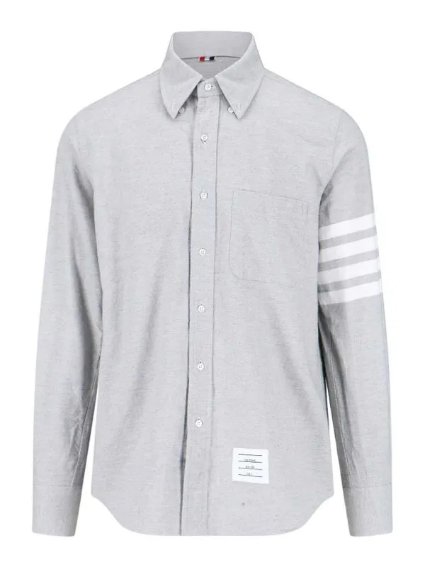 Thom Browne Chemise - Gris - Gris - Homme | MWL272A05245035