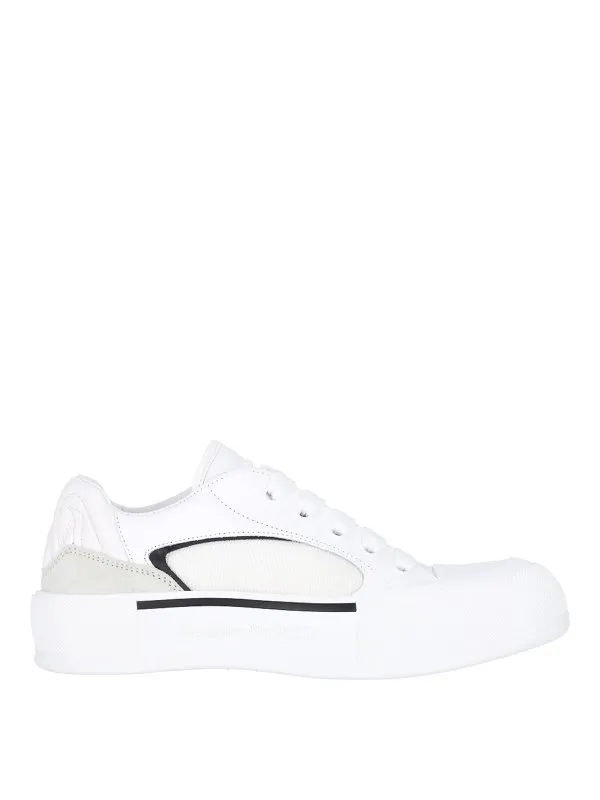 Alexander Mcqueen Baskets - Plimsoll - Blanc | 777241W4SS39061