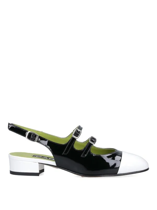 Carel Paris Mary Jane Abricot - Noir | ABRICOT24BLACKANDWHITE