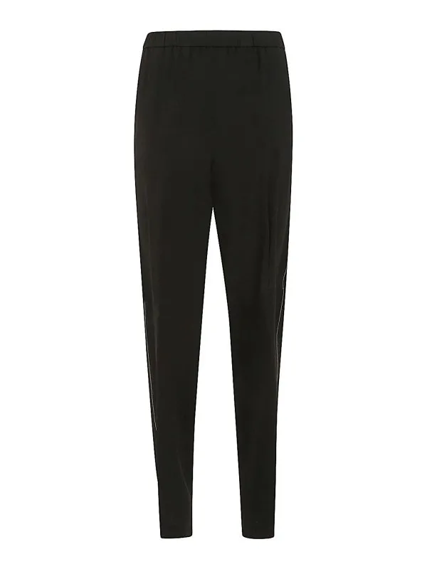 Fabiana Filippi Pantalons Décontractés - Noir | PAD264F255D646825