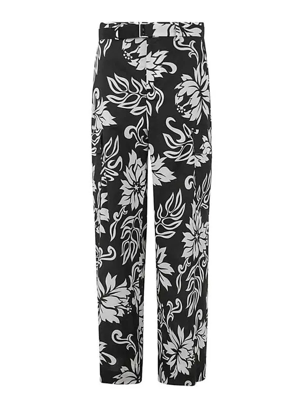 Sacai Pantalons Décontractés - Noir - Noir - Femme | 2407056001