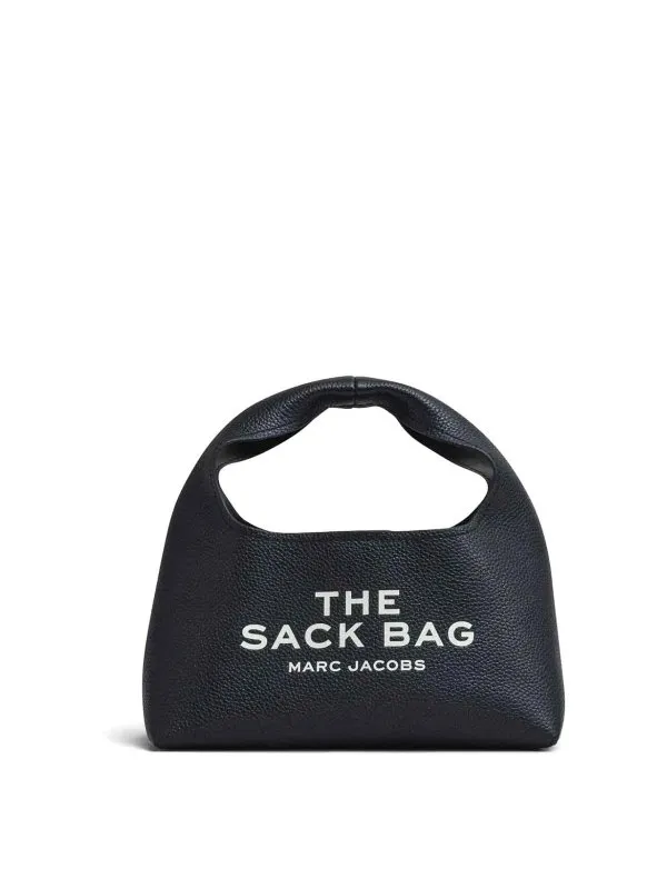 Marc Jacobs The Sack Bag Mini - Blanc - Noir | 2F3HSH020H01990