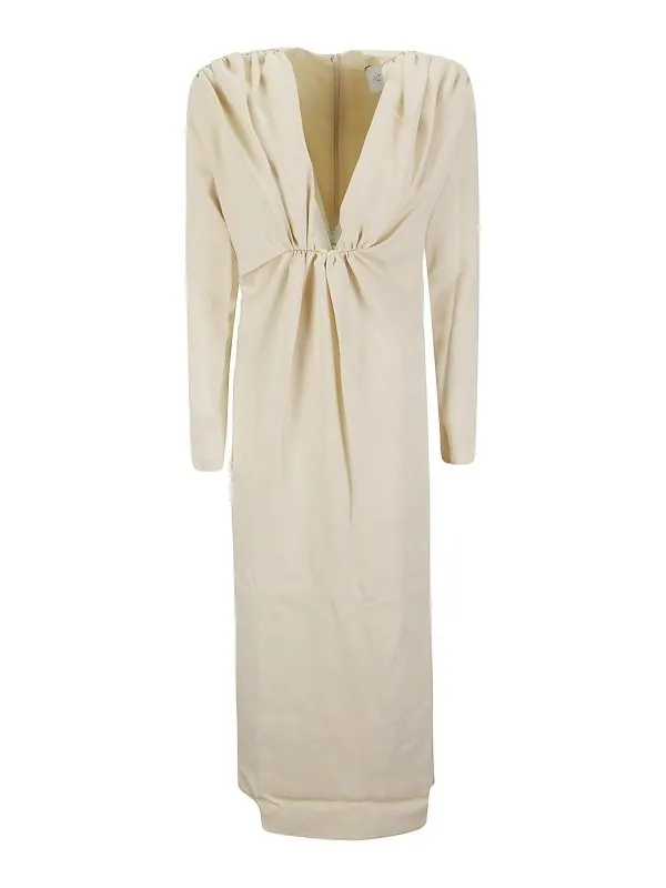 AZ Factory Robe Au Genou - Beige - Beige - Femme | 23DRS207CR7BEI2
