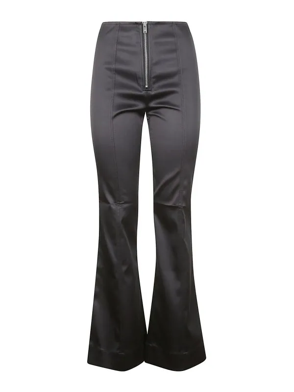 Ganni Pantalons Décontractés - Noir - Noir - Femme | F8583099