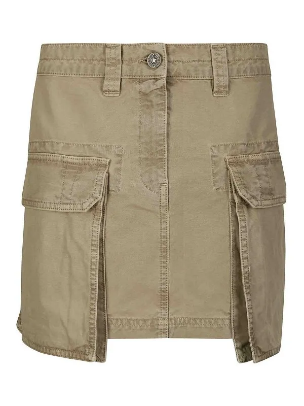 Golden Goose Mini Jupe - Beige - Beige | GWP01686P00148315527