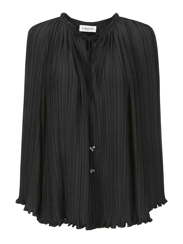 Lanvin Blouse - Noir - Noir - Femme | RWTO00015904P2410