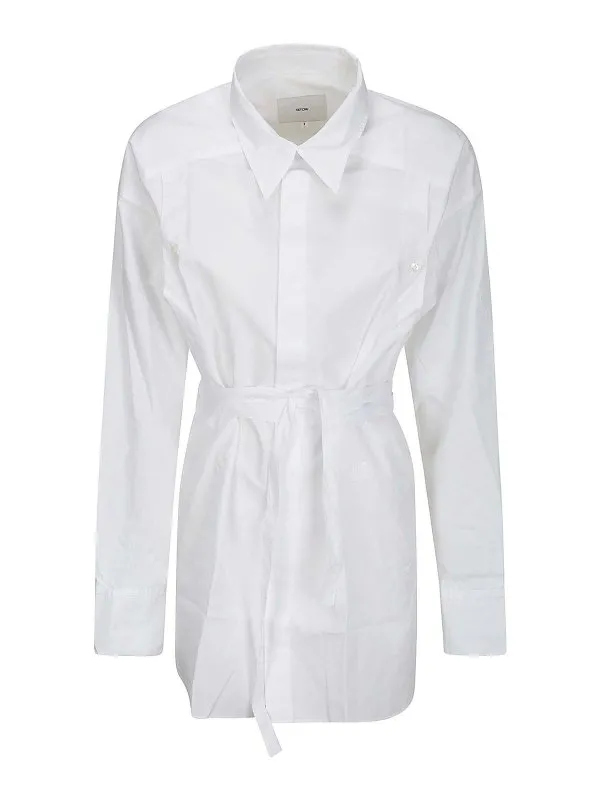 Setchu Chemise - Blanc - Blanc - Femme | U241H015C004WHITE