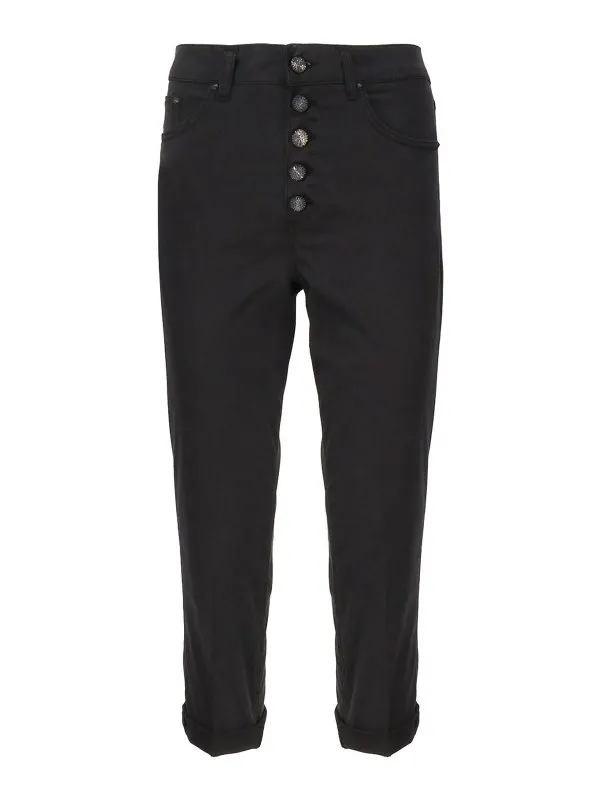 Dondup Jean Bootcut - Noir - Noir - Femme | DP268BGSE068DBM5999