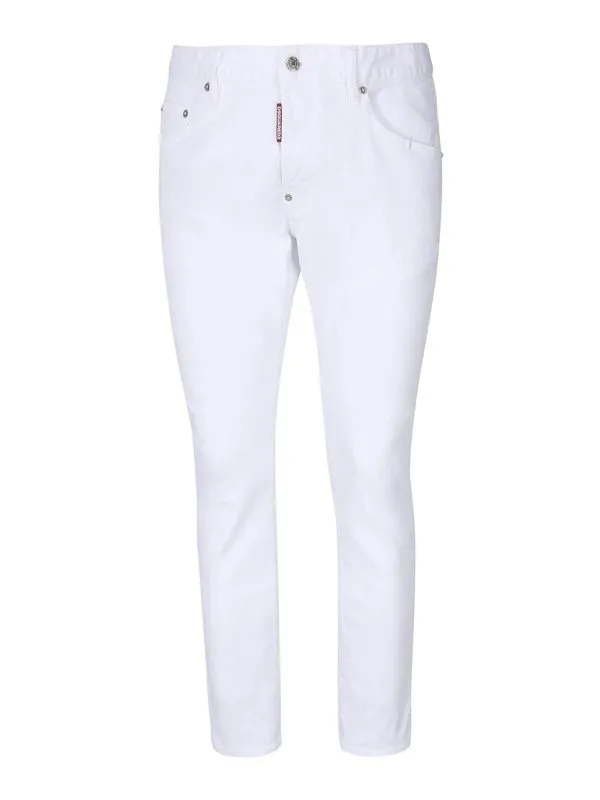 Dsquared2 Jean Bootcut - Blanc - Blanc - Homme | S74LB1491S39781100