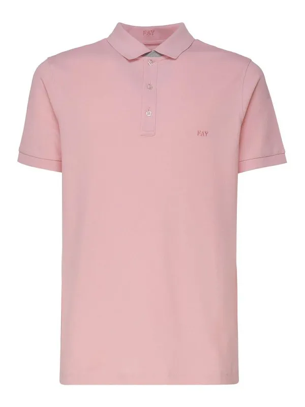 Fay Polo - Couleur Chair - Couleur Chair | NPMB248135STDWM013