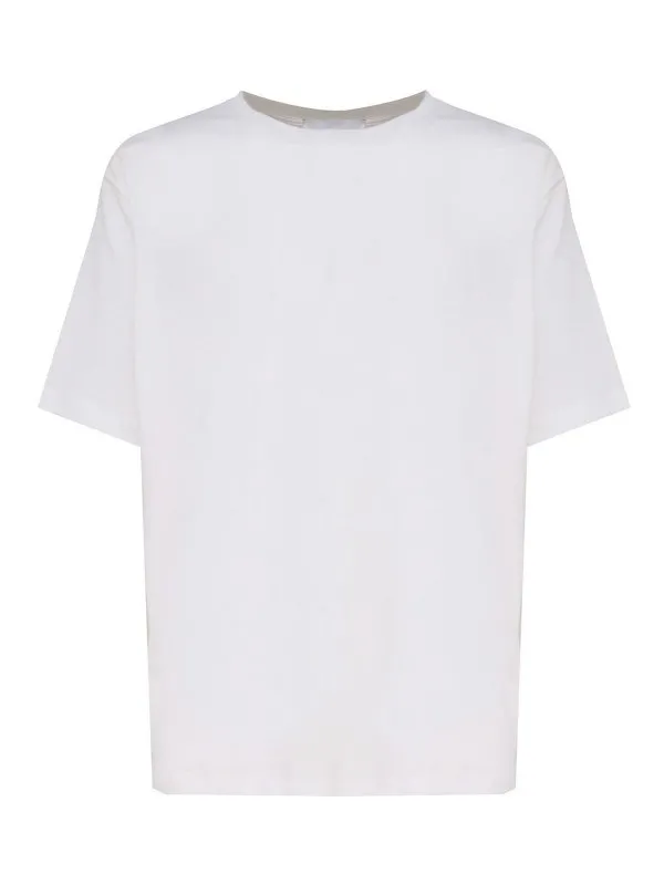 Lardini T-Shirt - Blanc - Blanc - Homme | EQLTMC58EQ62025100