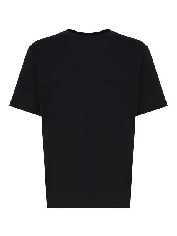 Lardini T-Shirt - Noir - Noir - Homme | EQLTMC58EQ62025999