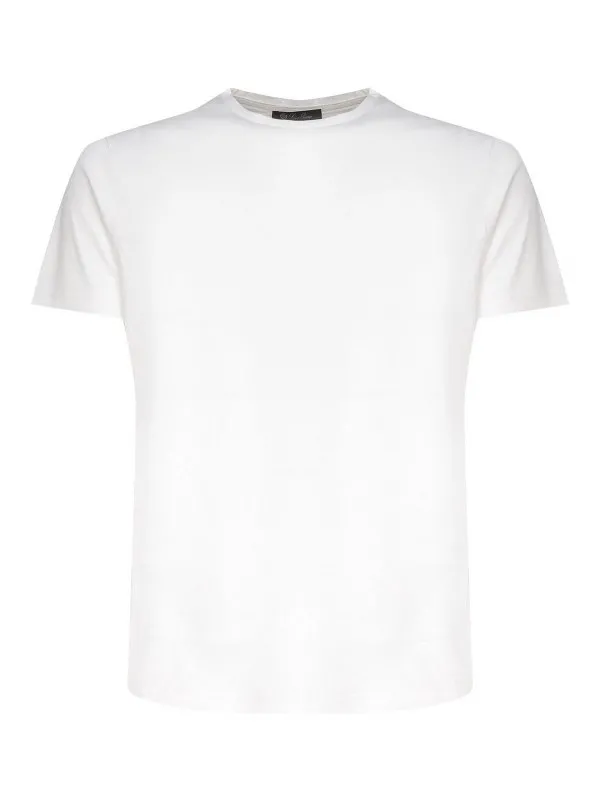 Loro Piana T-Shirt - Blanc - Blanc - Homme | FAF61281005