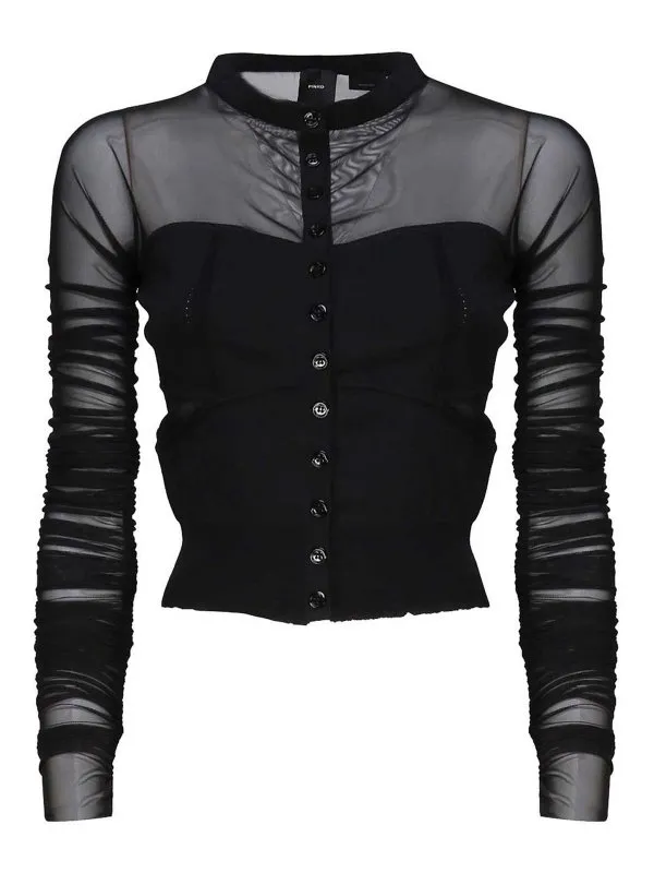 Pinko Cardigan - Noir - Noir - Femme | 102815A1KXZ99 | thebs.com