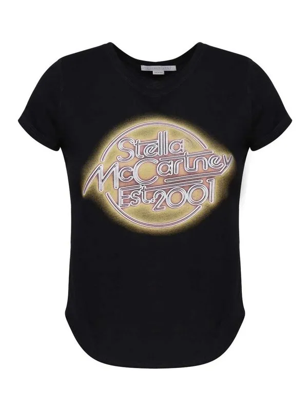 Stella Mccartney T-Shirt - Noir - Noir - Femme | 6J02843SPY901000